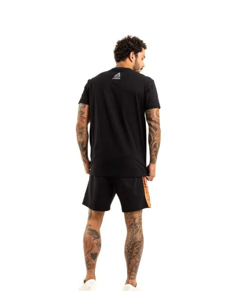 Camiseta Negra Para Hombre U