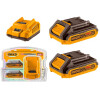 SET X2 BATERIA 20V 2AMP + 1 CARGADOR INGCO FBCPK1222 SET X2 BATERIA 20V 2AMP + 1 CARGADOR INGCO FBCPK1222