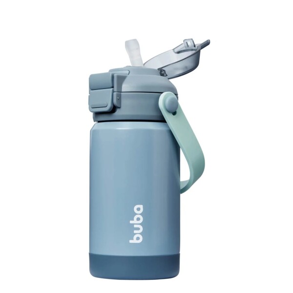 Vaso termico botella doble pared BUBA azul