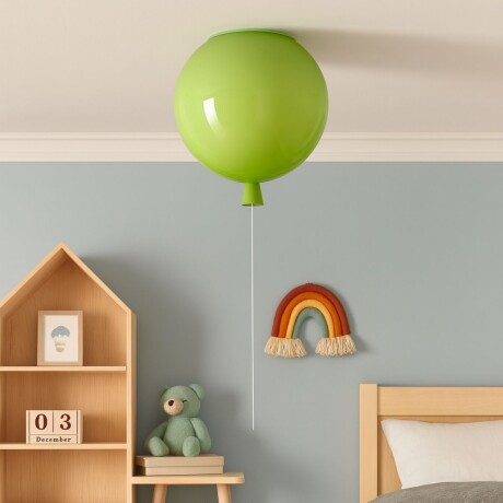 LUMINARIA DE TECHO BALLOON VERDE - Large