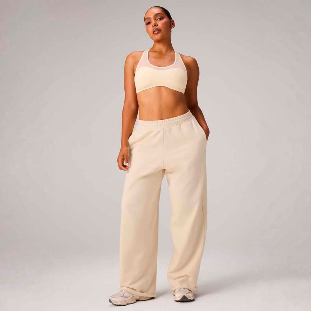 Bra Mesh Low Impact Bra Mujer Almond Milk