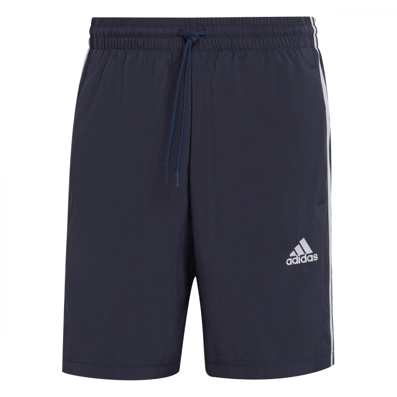 Pantalón Corto 3-Stripes Chelsea de Hombre Negro