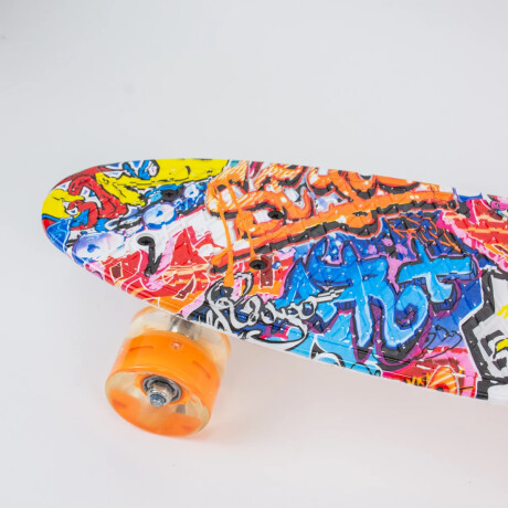 Skate Patineta Penny 55 Cm Con Diseño Grafitti