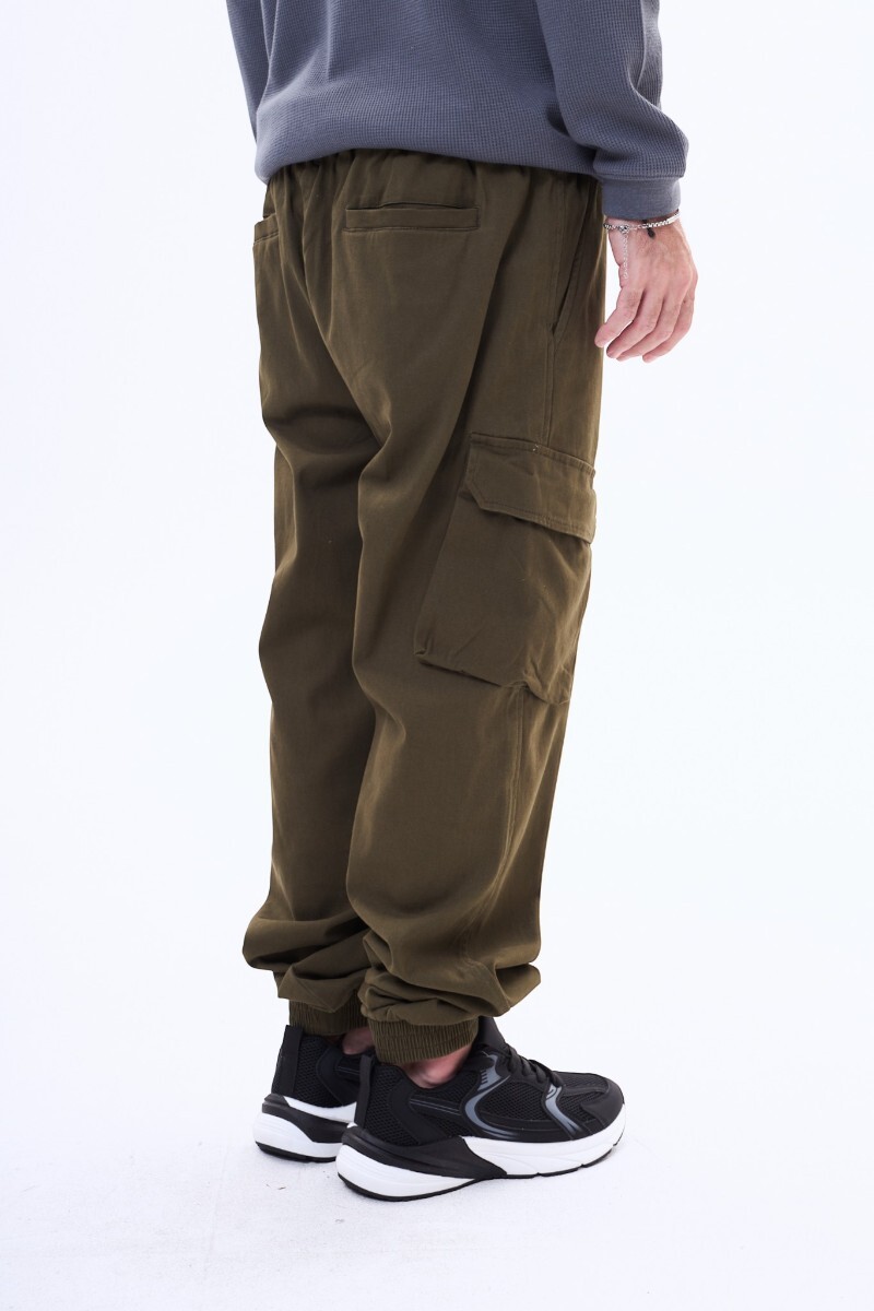 Pantalon de gabardina Rocha Verde