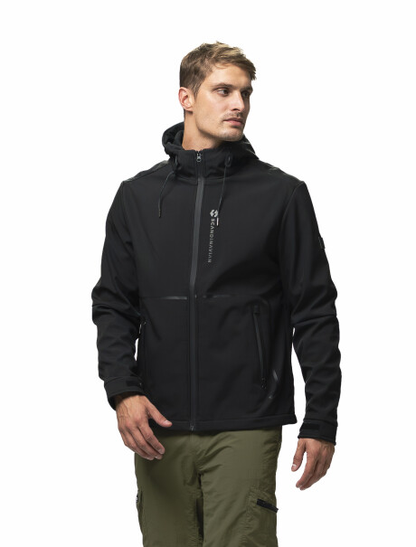Campera Neopreno Scandinavian Santa Fe Negro