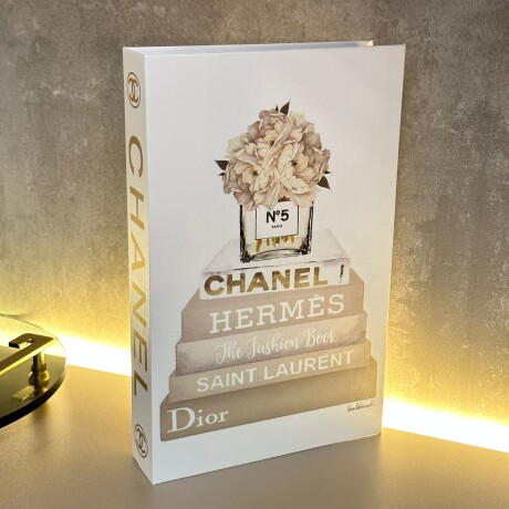 Libro Decorativo "HERMES CHANEL" Libro Decorativo "HERMES CHANEL"