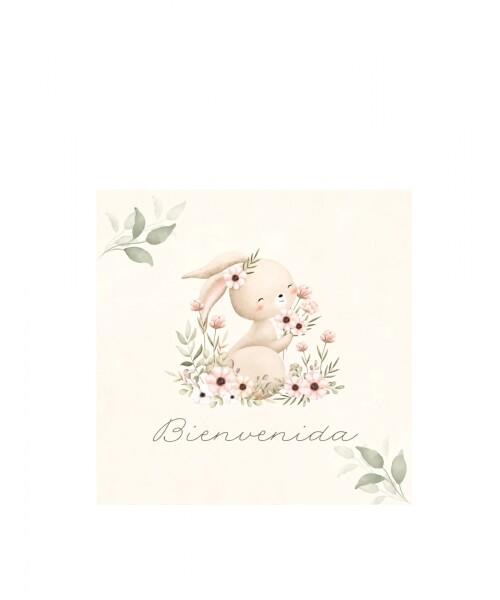 Tarjeta 10x10 baby shower DISEÑO 1