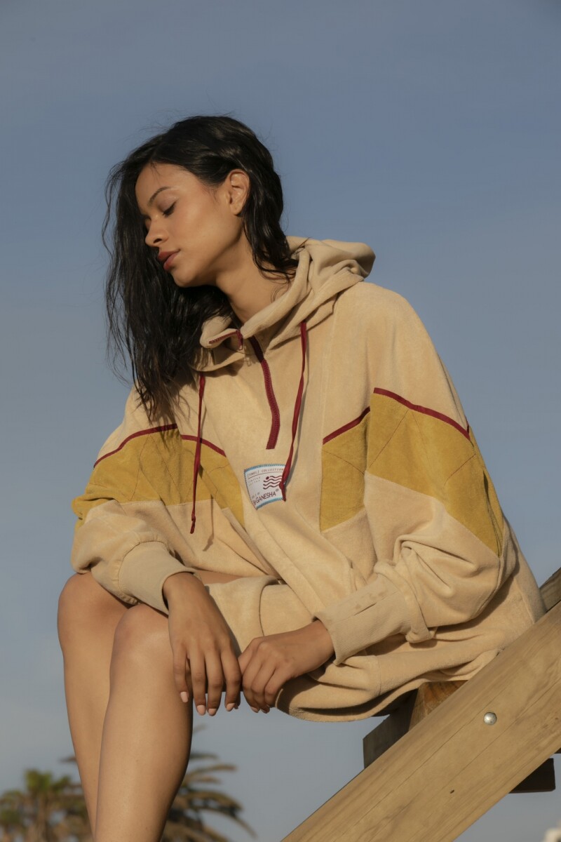 Hoodie Brava Beige