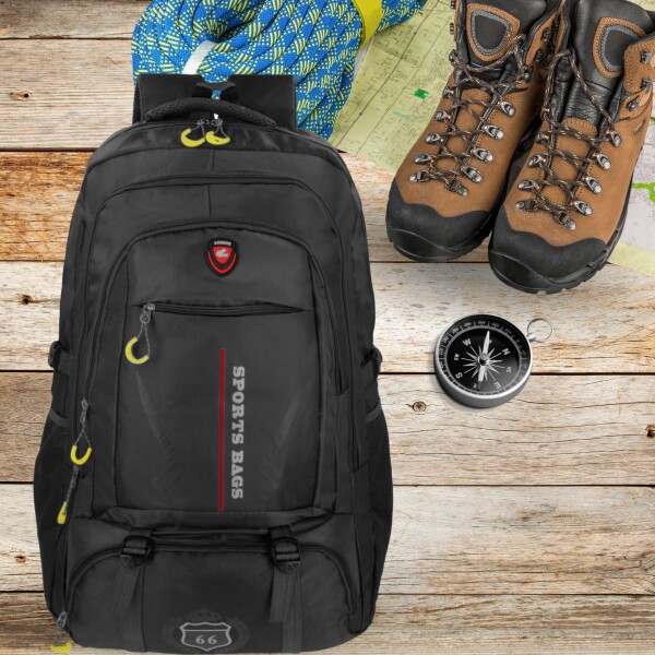 Mochila Urbana Deportiva Clemur 50 Lts Senderismo Camping Escolar Color Negro Diseño De La Tela Lisa Clemur Mochila Urbana Deportiva Clemur 50 Lts Senderismo Camping Escolar Color Negro Diseño De La Tela Lisa Clemur