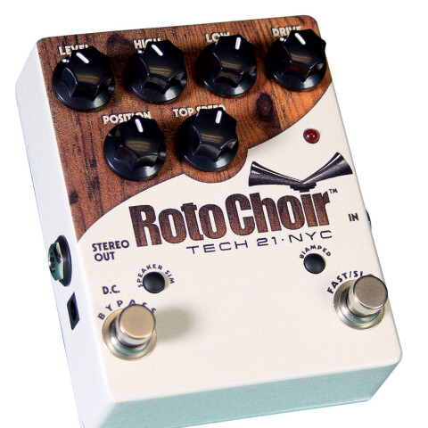 PEDAL DE EFECTO TECH21 ROTO CHOIR Rotary speaker emulator PEDAL DE EFECTO TECH21 ROTO CHOIR Rotary speaker emulator