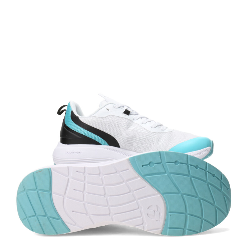 Championes Unisex Topper Stance 3 Blanco - Azul