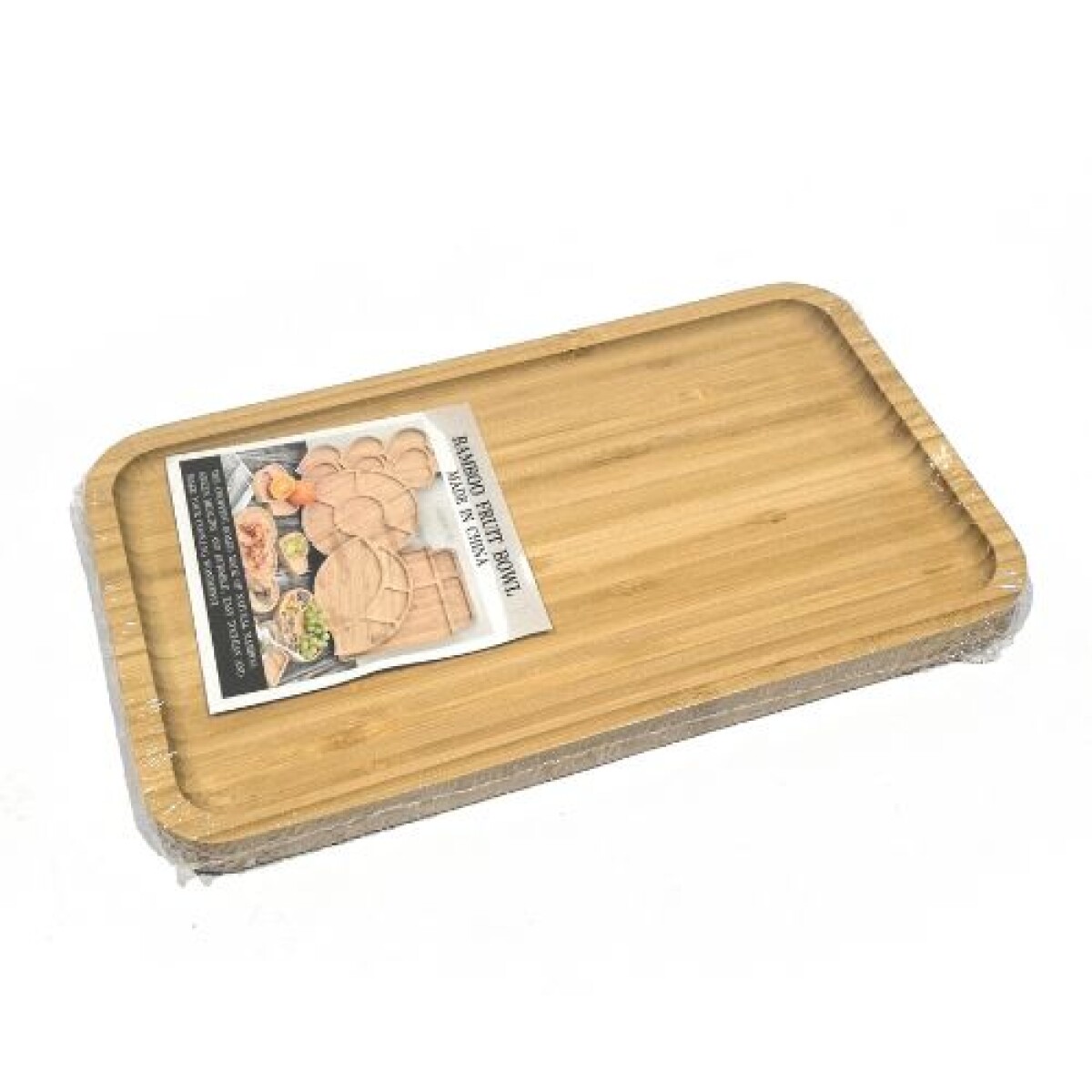 Bandeja de Bambú 30CM X 13CM Rectangular 