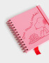 Anotadores Cuadernos y Memos Cuaderno Anillado "snoopy" - Combinacion Multicolor