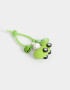 Llavero Lúdico Llavero Y Charm Conejito En Auto - Verde Manzana