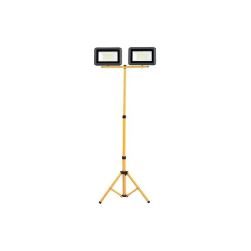 Tripode Para Focos Reflector Altura 1.60m Amarillo