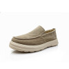Mocasin suela beige alta BEIGE