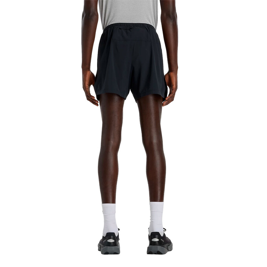 Short de Hombre New Balance Athletics Run Negro