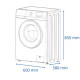 Lavarropas JAMES BLANCO Carga Frontal INVERTER Lavarropas JAMES BLANCO Carga Frontal INVERTER