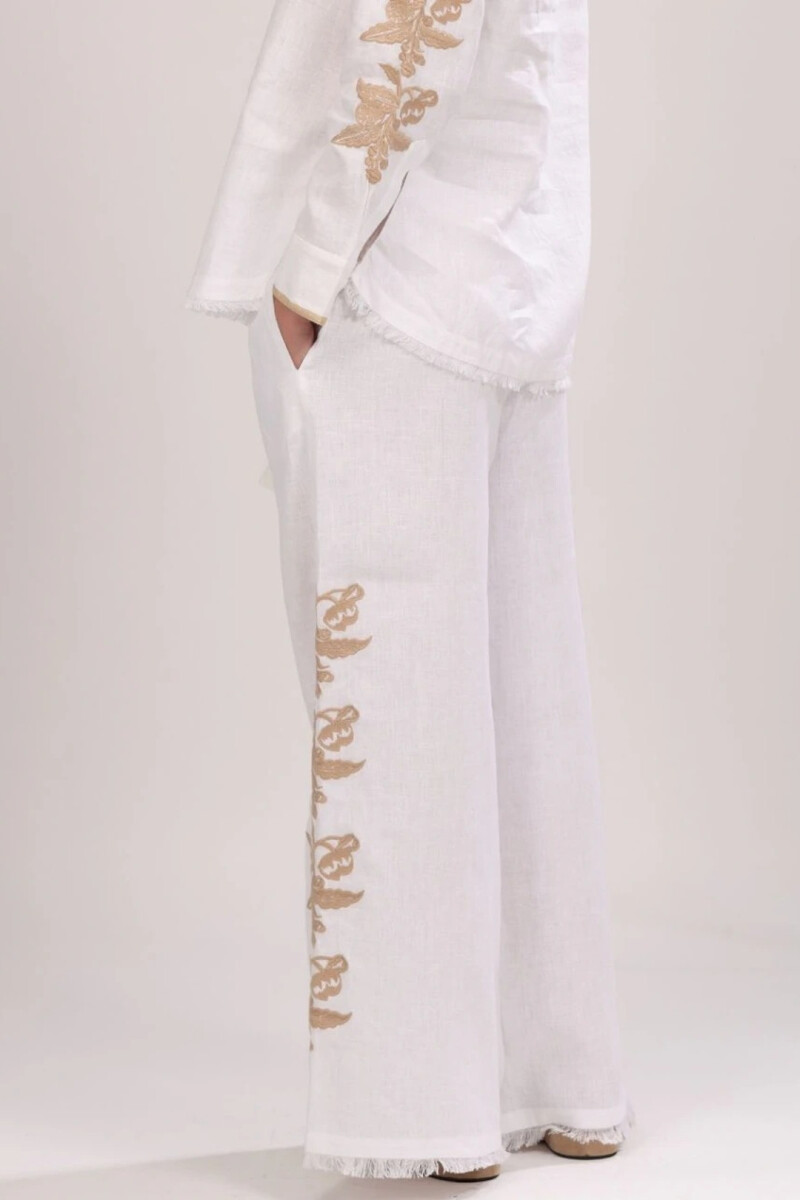 PANT FRAGOLA Blanco