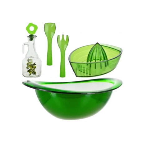 Set ensaladera Herevin 9 piezas con utensilios completos para ensaladas Set ensaladera Herevin 9 piezas con utensilios completos para ensaladas