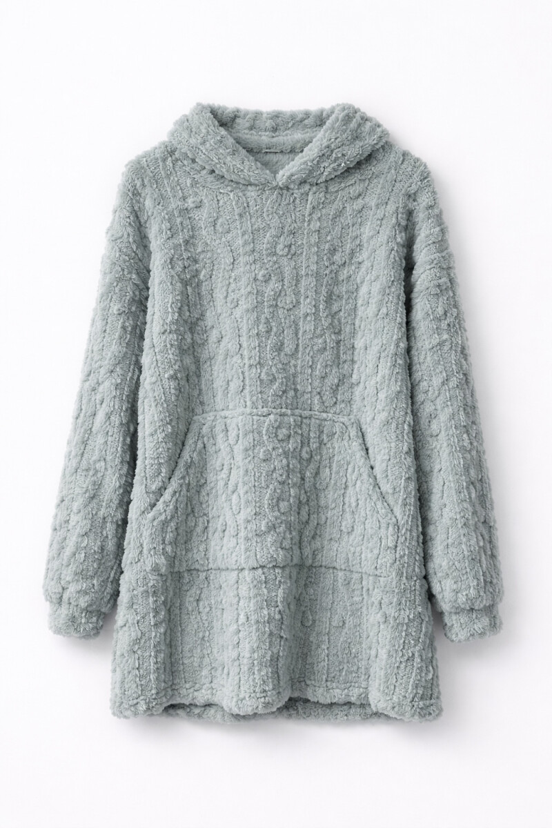 PIJAMA HOODIE ANA - GRIS 