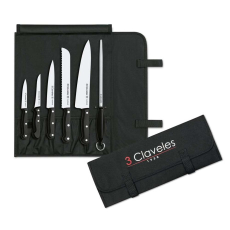 Estuche Cocinero Uniblock 3 Claveles