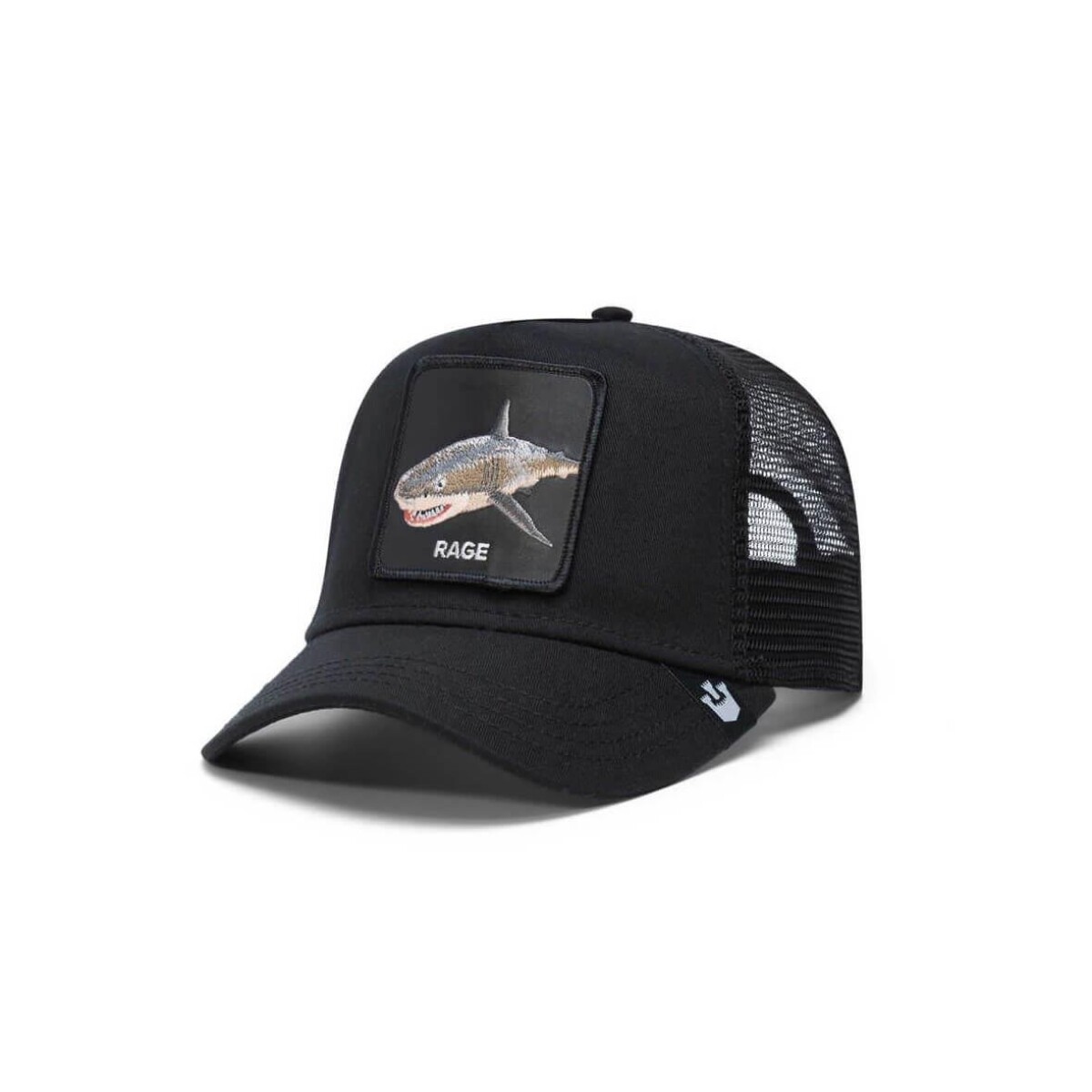 Gorra Goorin Bros Trucker Baseball - The Rage Shark - Negro 