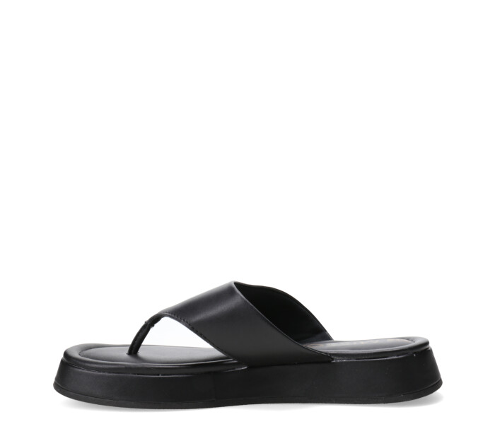 Sandalia de Mujer Miss Carol PLATS estilo chancla Negro