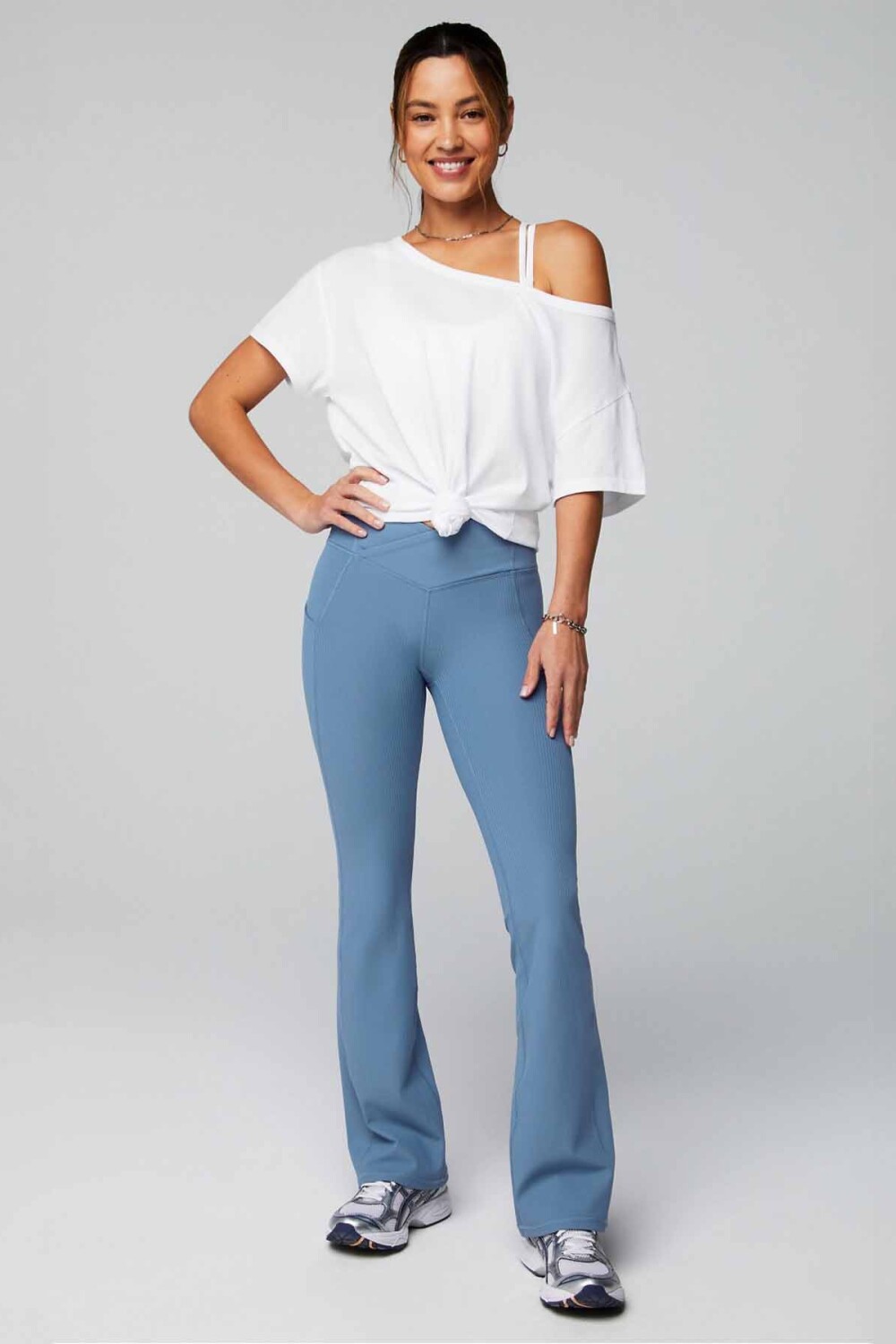 Polo Oversized Tee Mujer Classic White