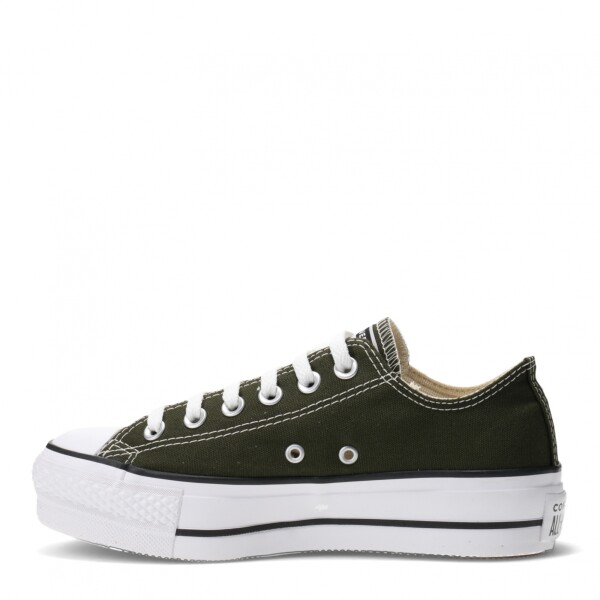 Championes Unisex Converse Plataforma Chuck Taylor Lift Verde