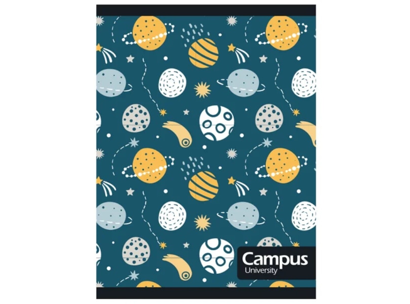 Cuaderno Campus 48 Hojas Cuadriculado - Planetas 