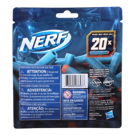 Pack x20 dardos de repuesto Nerf Elite 2.0 Pack x20 dardos de repuesto Nerf Elite 2.0