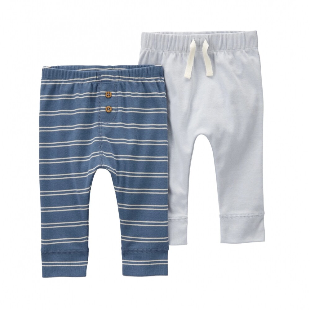 Set Pelele Algodon sin Pie Azul Celeste