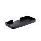 JABONERA METALICA DE BAÑO LINEA MANTUA COLOR NEGRO MATE NEGRO