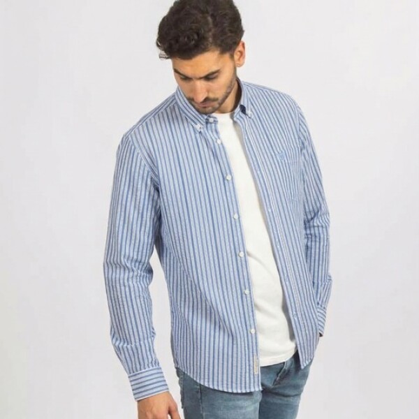 Camisa fantasia Raya celeste