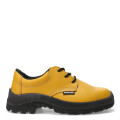 Zapatos Unisex Worker Con Puntera de Acero Amarillo