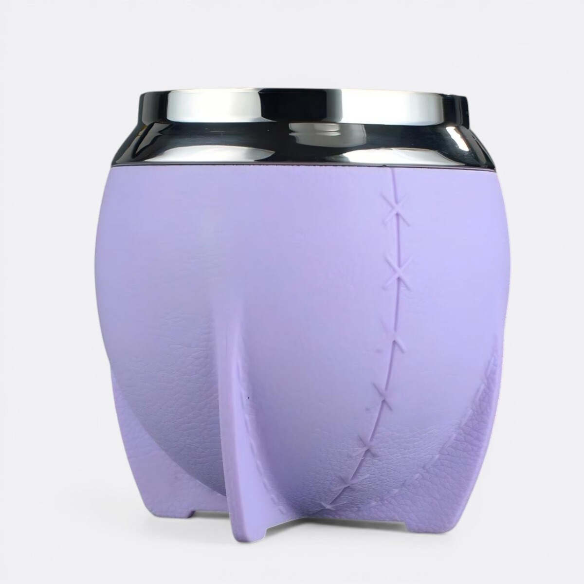 Mate Cuerina Diseño Liso - Lila 