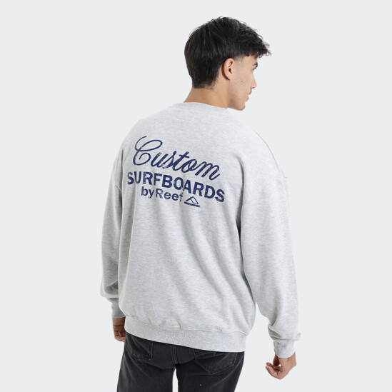 Buzo Reef Round Neck Gris