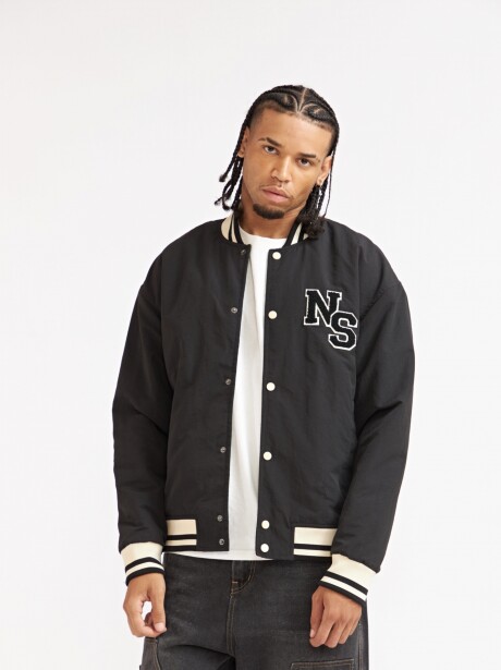 CAMPERA COLLAGE NEGRO