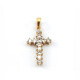 Cruz Oro 18K Y Brillantes Cruz Oro 18K Y Brillantes