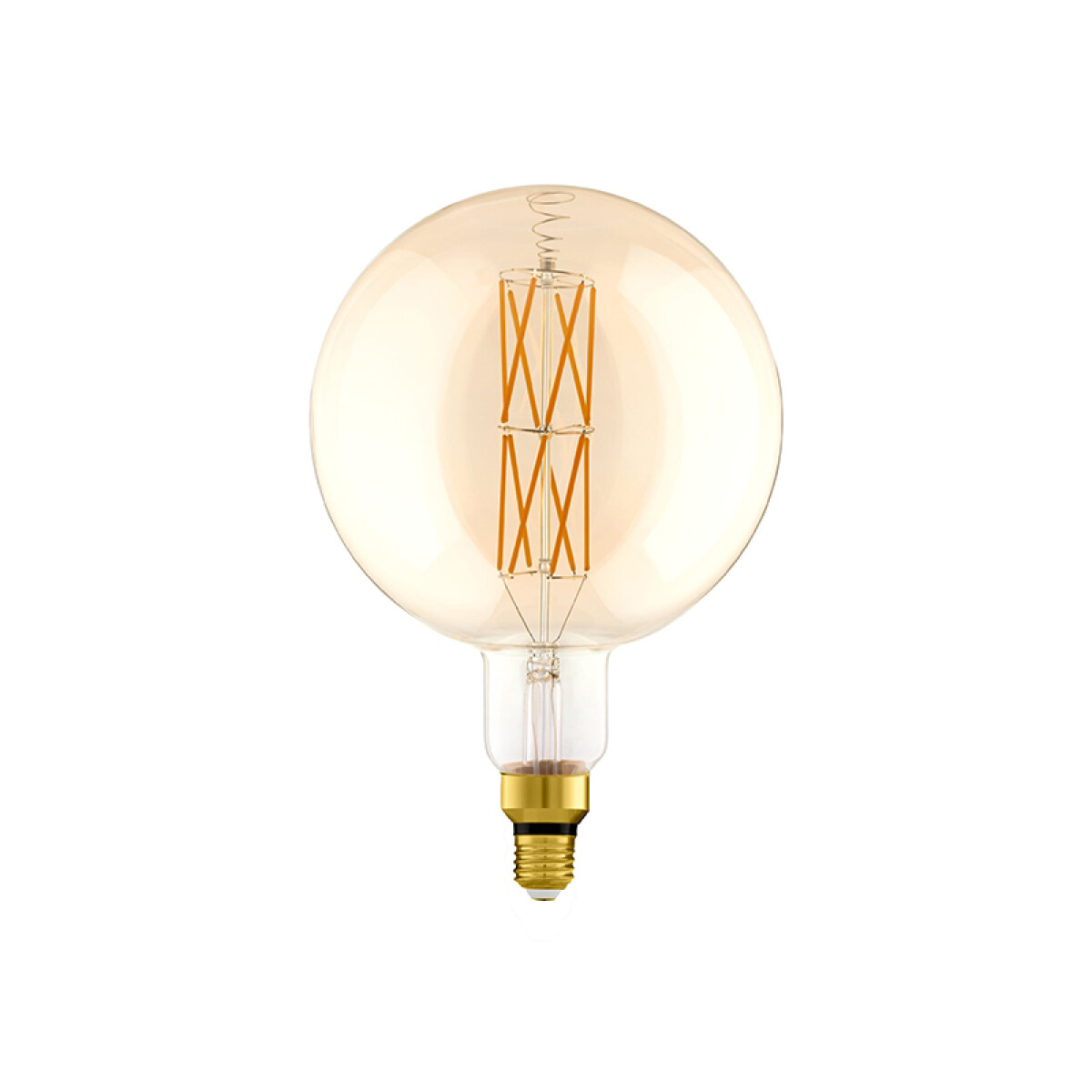 Lámpara LED globo ámbar G200 E27 8W cálida Dimm - EG5334 