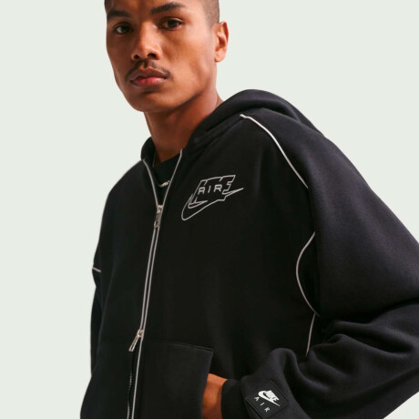 Canguro Nike Air De Hombre Negro