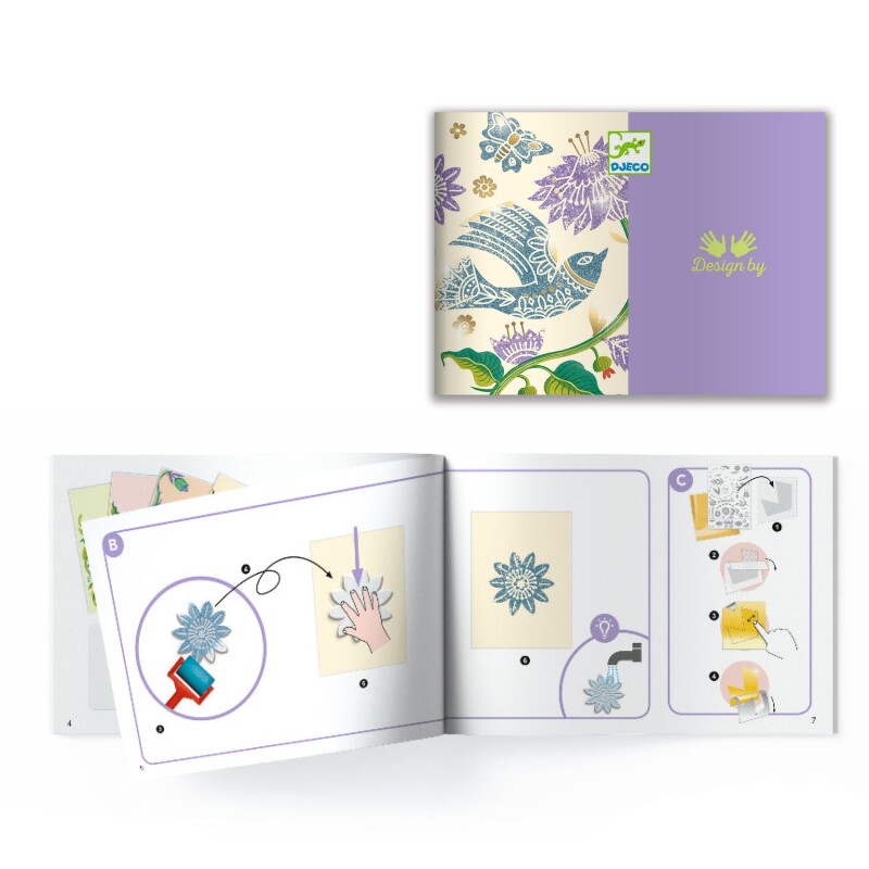 Taller de grabado Pasiflora Djeco Taller de grabado Pasiflora Djeco