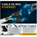 Cable de Red Ethernet RJ45 UTP Cat 6 por Metro Cable de Red Ethernet RJ45 UTP Cat 6 por Metro