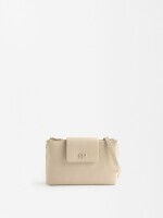 Bolso Bandolera Doble crudo