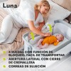 Cuna colecho Luna Lionelo gris