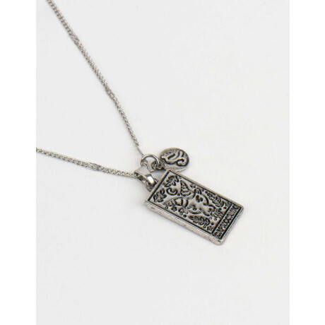 Cadena Con Dije De Zodíaco Cáncer Plateado