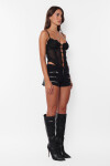 Short Zip Negro