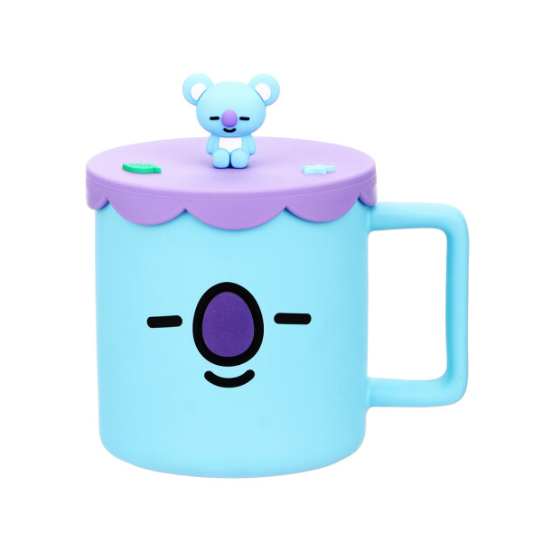 Taza BT21 con tapa 425ml koya