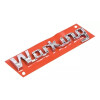 EMBLEMA TRASERO "WORKING" Emblema Trasero "working"